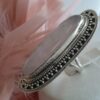 Anello quarzo rosa
