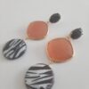 Orecchini zebra collezione "Safari" P&D
