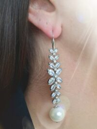 Orecchini pendenti collezione "Perla" P&D