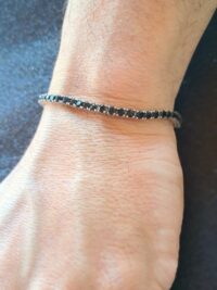 Bracciale Tennis Black