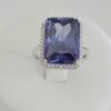Anello Zaffiro d'Africa