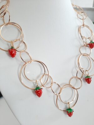 Collana collezione "Fragoline selvatiche" P&D