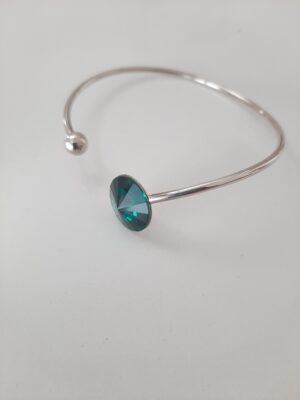 Bracciale Cristallo Verde P&D