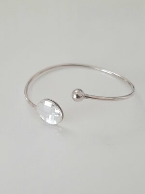 Bracciale Cristallo Bianco P&D