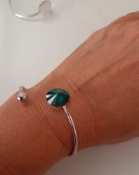 Bracciale Cristallo Verde P&D