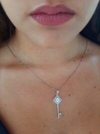Ciondolo Chiave del Cuore 3