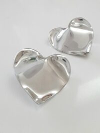Orecchini Cuore scolpito