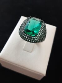 Anello Cocktail in Verde