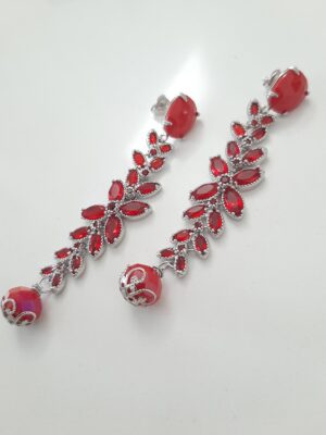 Orecchini Rosso Incanto P&D