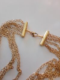 Collana Cascata catenella multifilo P&D