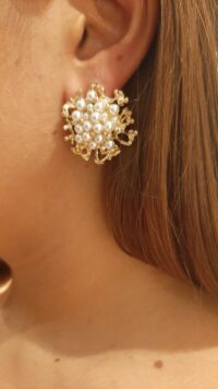 Orecchini Bianco Pistillo