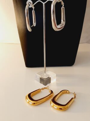 Orecchini Rettangolo a creola